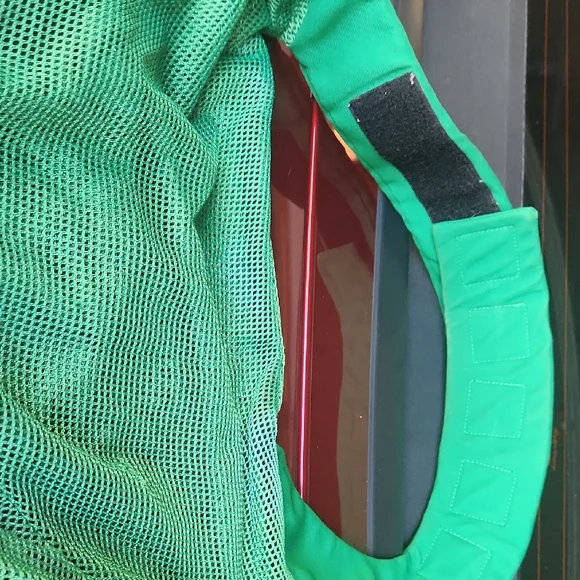 Jansport Vibrant Green Mesh Crossbody - Picture 3 of 5